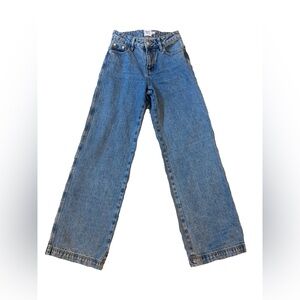 Princess Polly Women's Straight Leg Blue Jeans